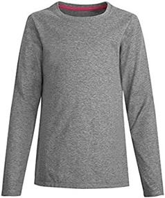 img 1 attached to 👚 Hanes Girls Comfortsoft White Sleeve Girls' Clothing Tops, Tees & Blouses for Improved SEO