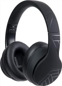 img 4 attached to PowerLocus Wireless Bluetooth Headphones: Super Bass Hi-Fi Stereo, Soft Earmuffs, Foldable & Wired With Mic For Cell Phones/Classes/Home Office/PC/TV