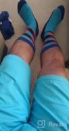img 1 attached to Colorful Combed Cotton Crew Socks For Men - Fancy Novelty & Casual Dress Socks Pack By WeciBor review by Roger Weinmunson