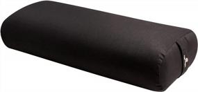 img 4 attached to Relax And Restore With Hugger Mugger'S Firm Yoga Bolster: Handmade In USA With Soft Surface For Restorative Yoga