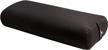 relax and restore with hugger mugger's firm yoga bolster: handmade in usa with soft surface for restorative yoga logo