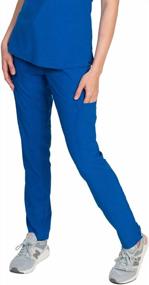img 4 attached to Women'S 6-Pocket Skinny Pants: Medgear Fusion-Avalon For Comfort & Style!
