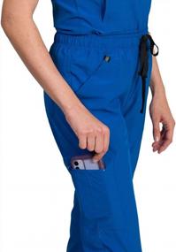 img 2 attached to Women'S 6-Pocket Skinny Pants: Medgear Fusion-Avalon For Comfort & Style!