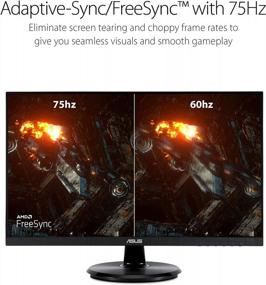 img 1 attached to ASUS VA27DCP 1080P Monitor: The Ultimate Gaming Experience with Adaptive Sync, 165Hz Refresh Rate, Darkroom Mode, and Wide Viewing Angle