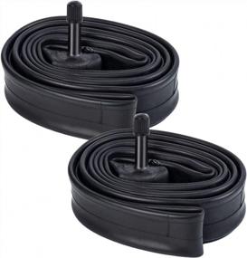 img 3 attached to Get Your Kids Riding With Ease - 2 Pack Of 14" Bike Tubes Compatible With Most Kid Bike Tires!