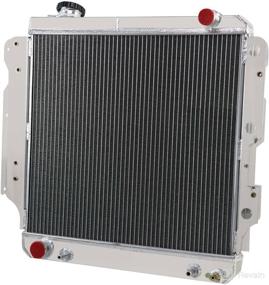 img 2 attached to RadySpeed Aluminum Radiator for 1987-2006 88 Jeep Wrangler L4 2.4L 2.5L V6 4.0 4.2L - 3 Row