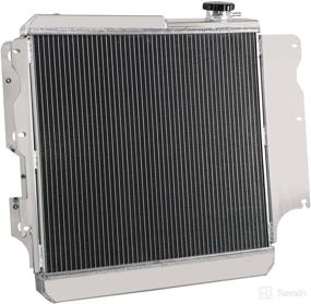 img 3 attached to RadySpeed Aluminum Radiator for 1987-2006 88 Jeep Wrangler L4 2.4L 2.5L V6 4.0 4.2L - 3 Row