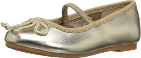 img 4 attached to Polo Ralph Lauren Nellie Toddler Girls' Shoes ~ Flats