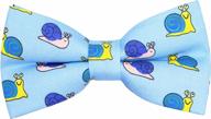 регулируемый готовый бабочка-галстук для взрослых и детей - ocia милые узорчатые бабочки логотип