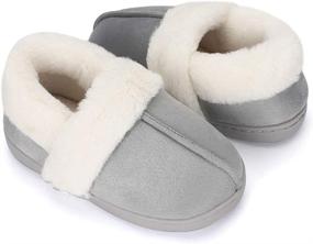 img 4 attached to ESTAMICO Slippers Breathable Outdoor Moccasins Boys' Shoes : Slippers