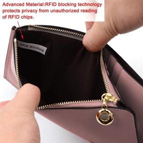 img 2 attached to YALUXE Leather Blocking Genuine Organizer Women's Handbags & Wallets - Wallets