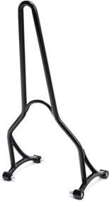 img 2 attached to 🏍️ Harley Street Bob FXBB 2018-2022: TCMT Tall Sissy Bar—Comfortable Passenger Backrest