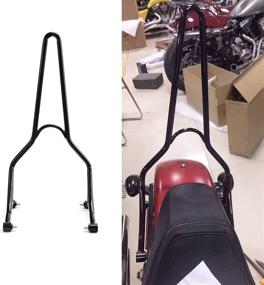 img 3 attached to 🏍️ Harley Street Bob FXBB 2018-2022: TCMT Tall Sissy Bar—Comfortable Passenger Backrest