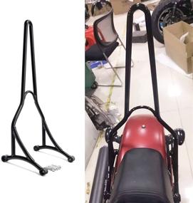 img 4 attached to 🏍️ Harley Street Bob FXBB 2018-2022: TCMT Tall Sissy Bar—Comfortable Passenger Backrest