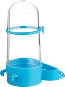 img 1 attached to 🐰 Clear Jumbo Plastic Fountain Feeder Cup for Small Animals – Prevue Pet Products BPV1187