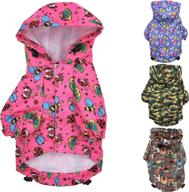 funnydogclothes raincoat hoodie waterproof rainwear dogs via apparel & accessories logo