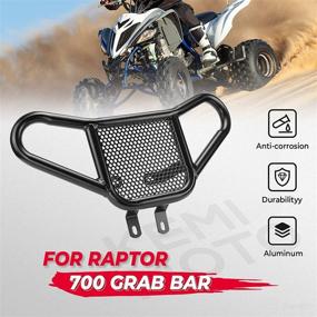 img 2 attached to Bumper Compatible Yamaha Raptor 2006 2019 Motorcycle & Powersports