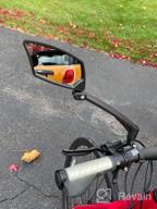 img 1 attached to BriskMore 2022 Handlebar Bike Mirror - Scratch Resistant Glass Lens, Adjustable & Rotatable Safe Rearview Bicycle Mirror For Left/Right Side review by Benjamin Glasper