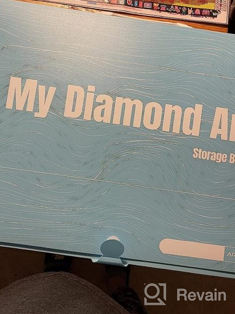 img 1 attached to Organize And Protect Your Diamond Painting Kits With ARDOT A3 Storage Book: 30 Pocket Sleeves Included! review by Luis Harper