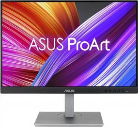 img 4 attached to 🖥️ ASUS ProArt Display 24.1" - Professional Grade Monitor with 1920X1200P Resolution, 75Hz Refresh Rate, Pivot and Height Adjustments, Built-In Speakers, Frameless Design, HDMI - PA248CNV