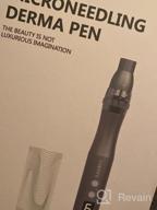 img 1 attached to Adjustable Electric Microneedling Pen With 20 Cartridges - Derma Pen For Face And Body Home Use For Effective Skin Treatment review by Alec Winsor