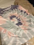 img 1 attached to Stylish And Comfy Women'S Tie Dye Sweatshirts With A Versatile Twist review by Audrey Ortiz
