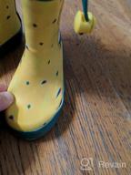 img 1 attached to Gparllord Todder Kids Rain Boots: Cute Printed, Easy Pull On, Waterproof Boots for Boys and Girls review by Vincent Lott
