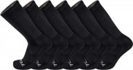 6 пар влагоотводящих носков tck с мягкой подкладкой для мужчин и женщин — доступны в размерах 9–11, 10–13 и 13–15 для рабочих ботинок логотип