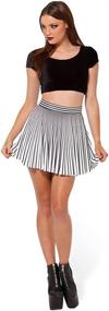 img 1 attached to Sister Amy Pleated Elastic Printed Women's Clothing - Skirts