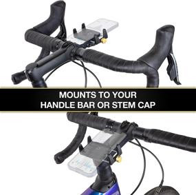 img 2 attached to 🚲 Scosche BMG1-SP HANDLEIT Pro Handlebar Bike Mount: Ultimate Smartphone/Mobile Device Holder (3.5" Adjustable)