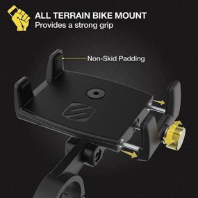 img 3 attached to 🚲 Scosche BMG1-SP HANDLEIT Pro Handlebar Bike Mount: Ultimate Smartphone/Mobile Device Holder (3.5" Adjustable)