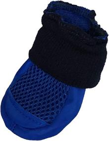 img 1 attached to LONSUNEER Dog Boots - Breathable Paw Protection with Soft & Non-slip Soles in 5 Sizes