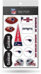 img 1 attached to England Patriots Tattoo Variety Pack