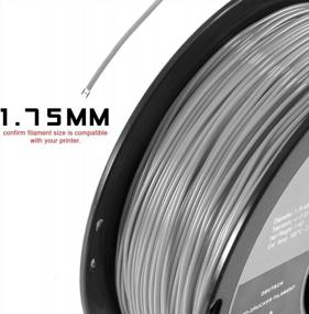 img 2 attached to Hatchbox Brown PLA Filament For Precise 3D Printing - 1KG Spool With +/- 0.03Mm Accuracy