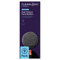 🧼 optimized cleanlogic charcoal facial with exfoliating texture logo