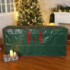 img 2 attached to Protect Your Christmas Tree With A Durable Storage Bag - Fits Up To 9Ft With Waterproof Material And Convenient Handles