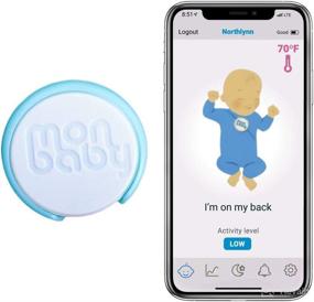 img 4 attached to 👶 MonBaby Baby Breathing Monitor: Tracks Breathing Movement, Temperature, Rollover, Sleeping Position. Sends Smartphone Alerts for Baby Attention
