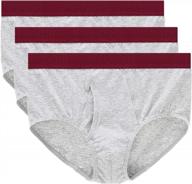 men's cotton classic briefs underwear 3 pack - inskentin logo