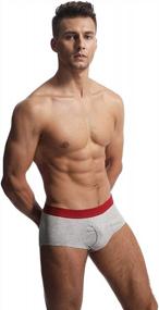 img 3 attached to Men'S Cotton Classic Briefs Underwear 3 Pack - Inskentin