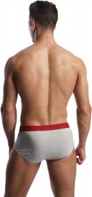 img 2 attached to Men'S Cotton Classic Briefs Underwear 3 Pack - Inskentin