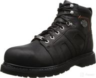 harley-davidson footwear men's chad street boots logo