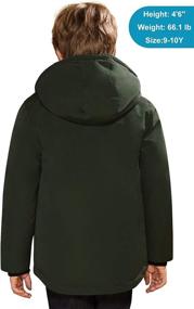 img 3 attached to SOLOCOTE Resistant Windproof Outwear SLN2007 Boys' Clothing ~ Jackets & Coats