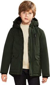 img 4 attached to SOLOCOTE Resistant Windproof Outwear SLN2007 Boys' Clothing ~ Jackets & Coats