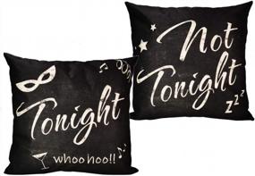 img 4 attached to Spice Up Your Valentine'S Day With VILIGHT'S Reversible Naughty Pillow Covers: Perfect Gifts For Him Or Her!