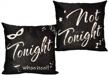 spice up your valentine's day with vilight's reversible naughty pillow covers: perfect gifts for him or her! logo