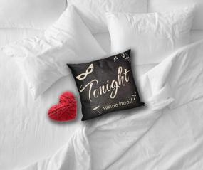 img 1 attached to Spice Up Your Valentine'S Day With VILIGHT'S Reversible Naughty Pillow Covers: Perfect Gifts For Him Or Her!