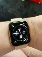 картинка 1 прикреплена к отзыву Восстановленные Apple Watch Series 5 - 40 мм GPS + клеточная связь в золотом алюминиевом корпусе с розовым спортивным ремешком от Agata Michalak ᠌