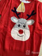 img 1 attached to 🎄 Mud Kingdom Reindeer Christmas Sweater: Boys' Clothing & Fashionable Sweaters" review by Craig Walters