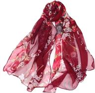 🧣 stylish lightweight fashion scarves for women - acotavie patterned scarves & wraps логотип