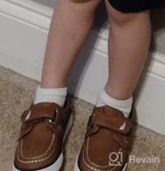 картинка 1 прикреплена к отзыву Детские мокасины Nautica для мальчиков, удобные палубные туфли - (малыш/маленький ребенок) с застежкой на один ремешок от Melvin Belton